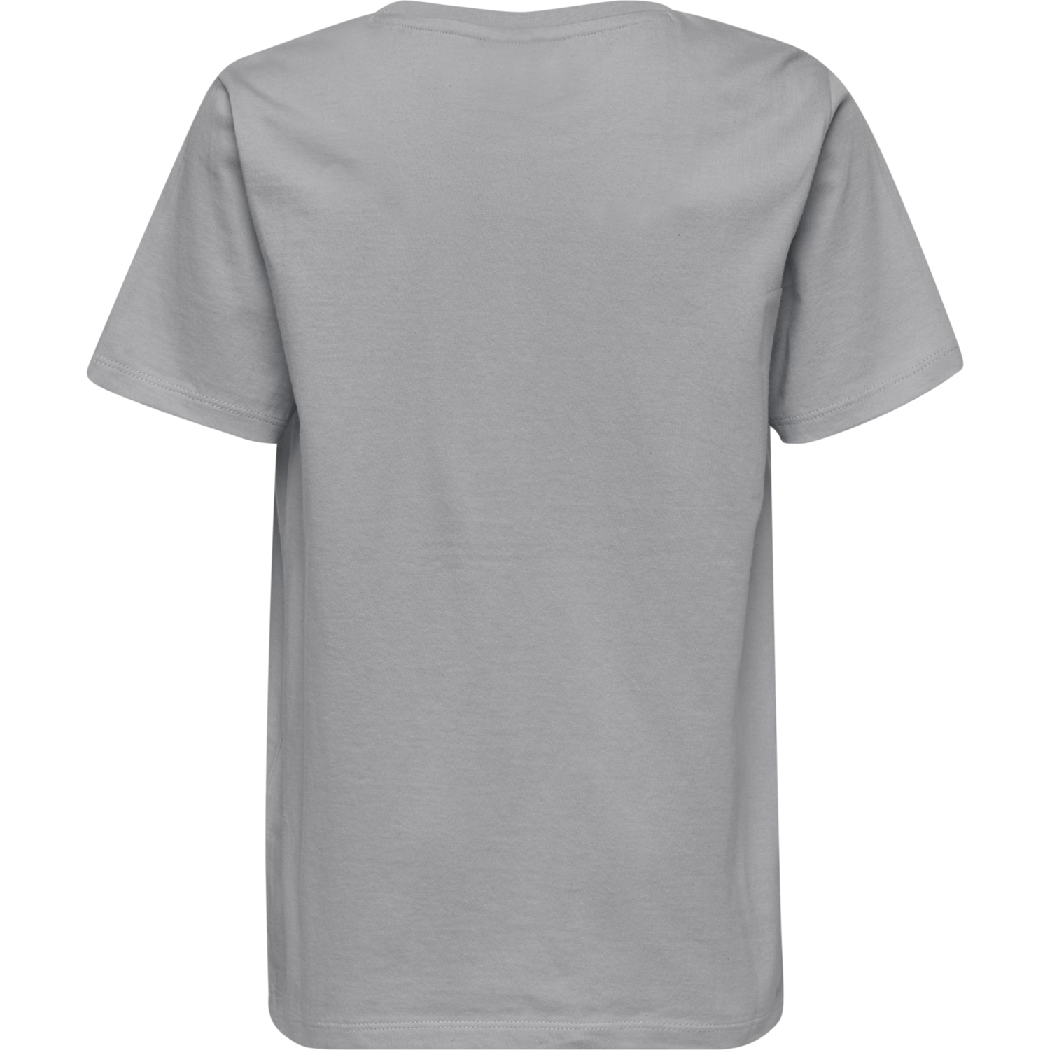 hmlTRES T-SHIRT S/S, GREY MELANGE, packshot