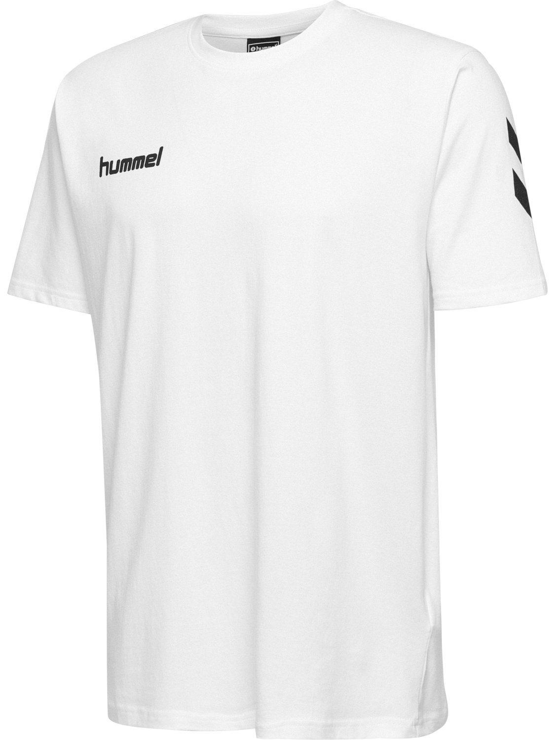 HMLGO COTTON T-SHIRT S/S, WHITE, packshot