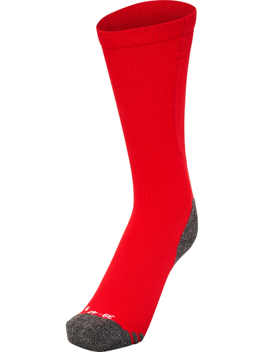 hmlPRO TRAINING SOCKS HIGH, TRUE RED/WHITE hmlPRO TRAINING SOCKS HIGH, TRUE RED/WHITE, packshot