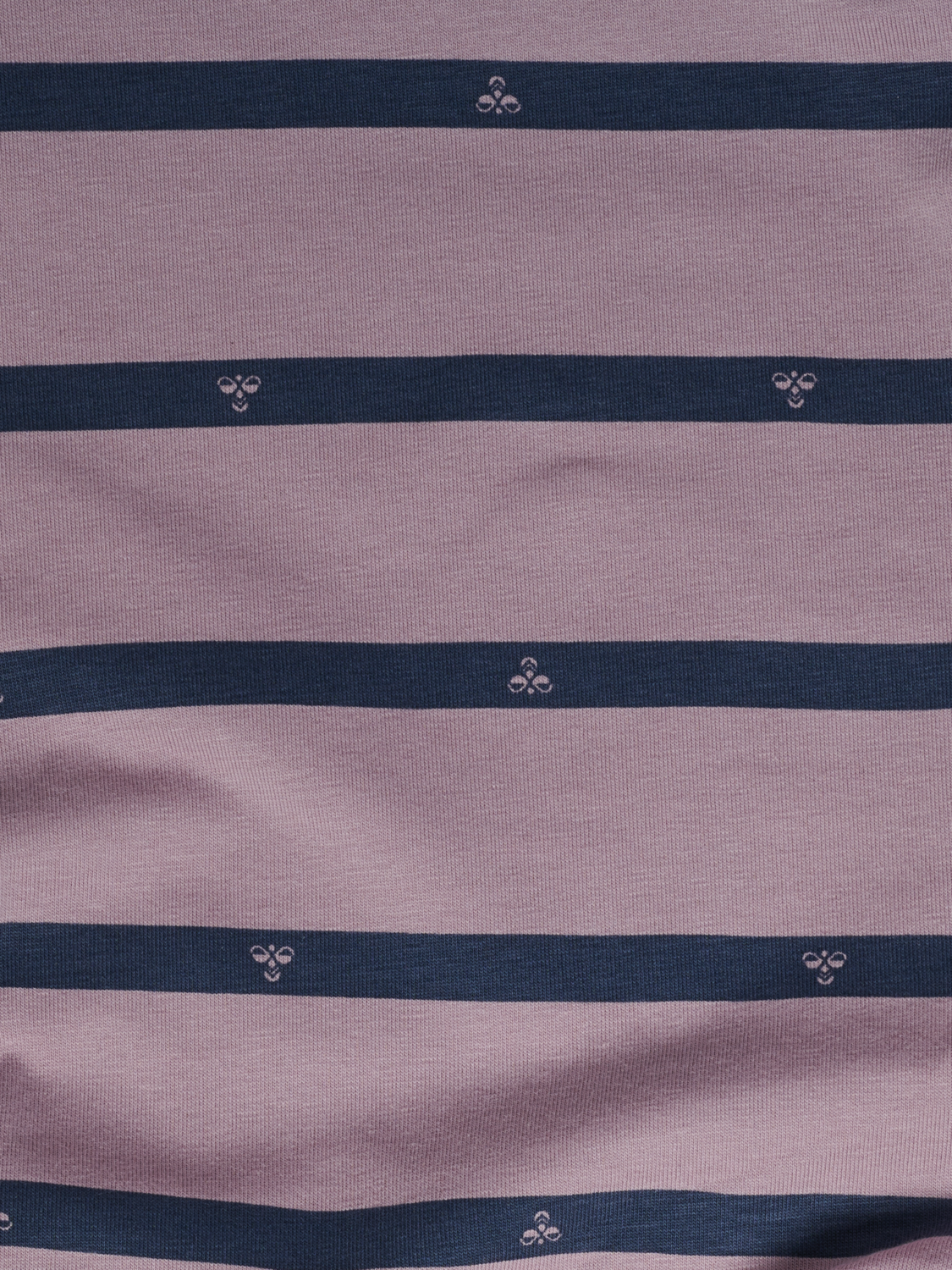 hmlMINI STRIPY BEE BODY L/S, SEA FOG, packshot