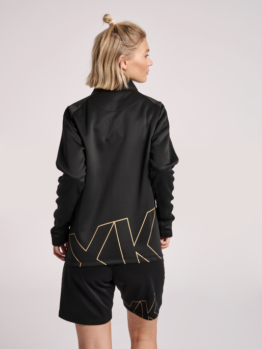hmlCIMA XK ZIP JACKET WOMAN, BLACK, model