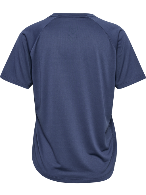 hmlCOURT LIGHT WEIGHT T-SHIRT W, BLUE INDIGO, packshot