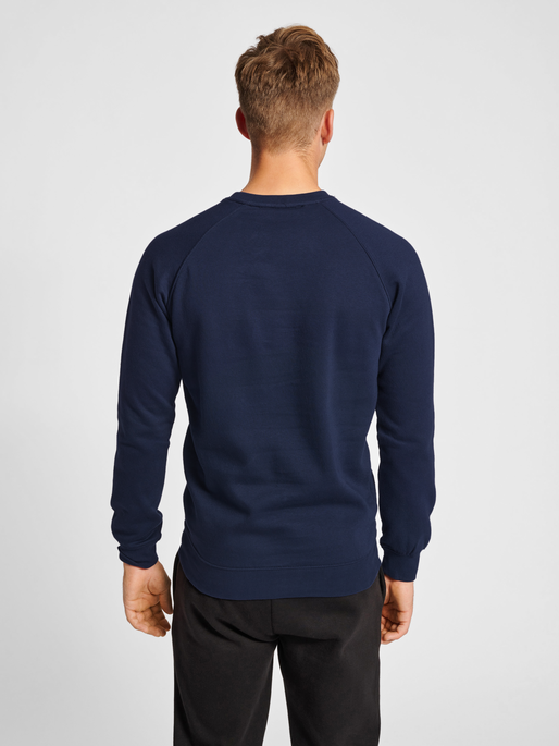 hmlRED CLASSIC SWEATSHIRT, MARINE, model