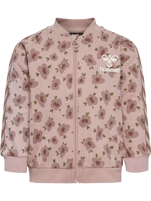 hmlFJORA ZIP JACKET, ADOBE ROSE, packshot