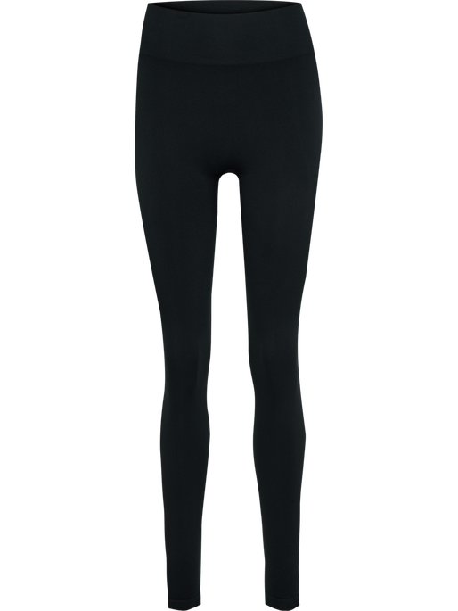 hmlHIIT SEAMLESS HIGH WAIST TIGHTS, BLACK hmlHIIT SEAMLESS HIGH WAIST TIGHTS, BLACK, packshot