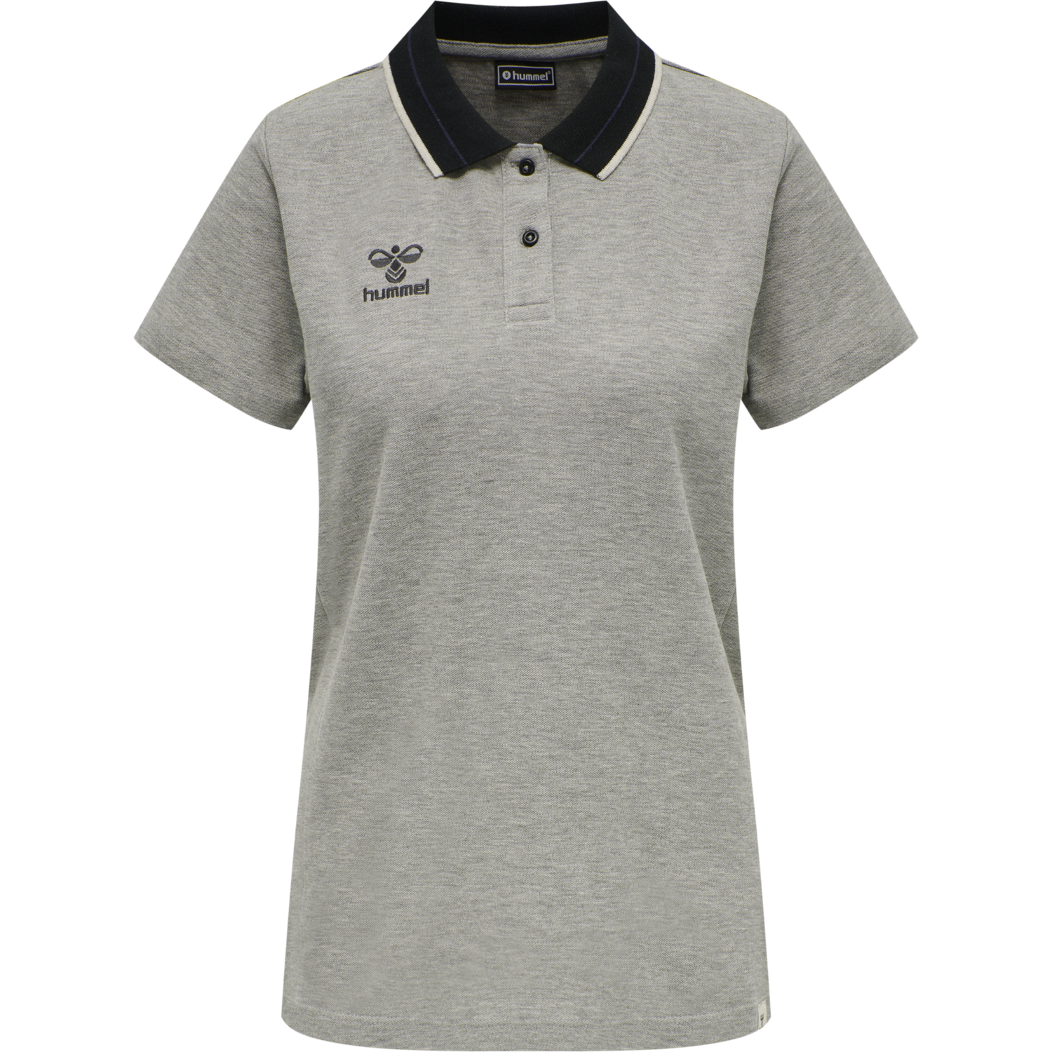 hmlMOVE POLO WOMAN, GREY MELANGE, packshot