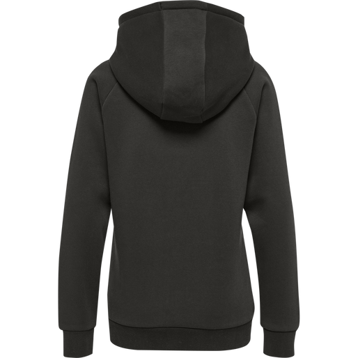 hmlRED HEAVY ZIP HOODIE WOMAN, RAVEN hmlRED HEAVY ZIP HOODIE WOMAN, RAVEN, packshot