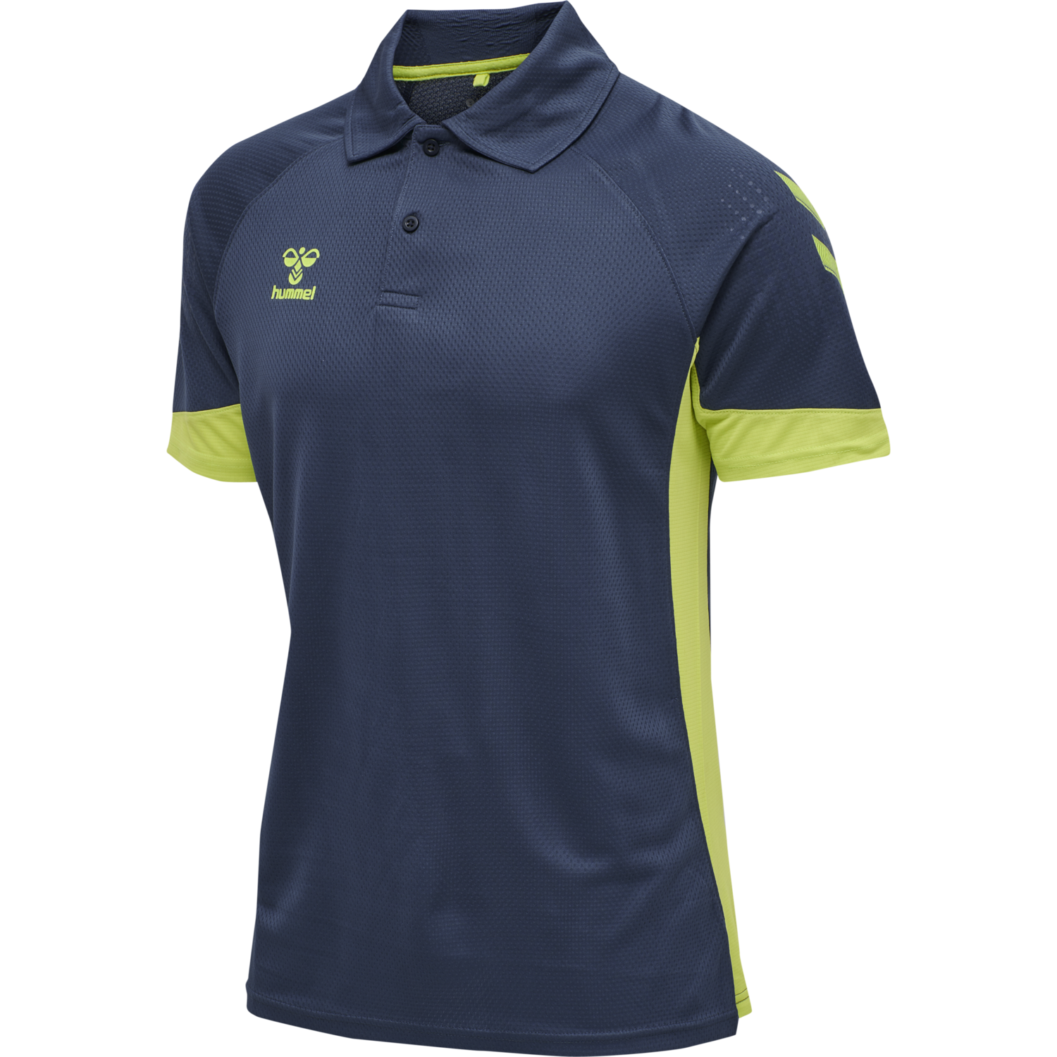 hmlLEAD FUNCTIONAL KIDS POLO, DARK DENIM, packshot