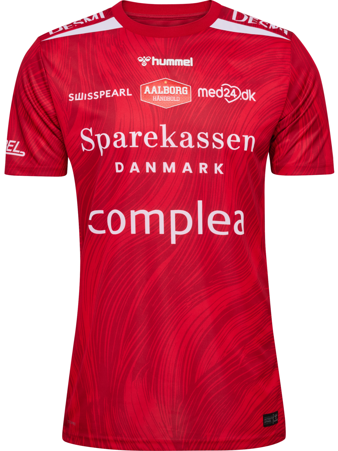 AALBORG 26/27 HOME JERSEY S/S, CHERRY TOMATO, packshot