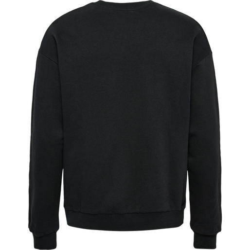 hmlLP10 BOXY SWEATSHIRT, BLACK, packshot