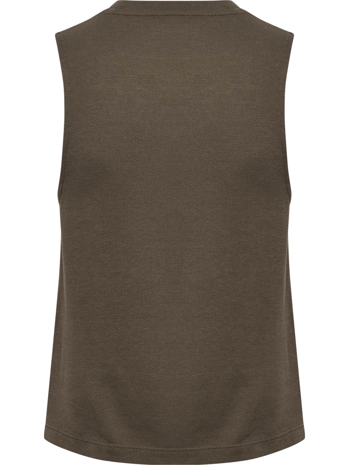 hmlMT VANJA SHORT MUSCLE TANKTOP, MAJOR BROWN, packshot