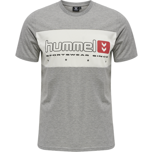 hmlLGC MUSA T-SHIRT, GREY MELANGE, packshot