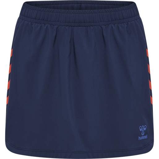 hmlPRO GRID GAME SKIRT, MARITIME BLUE hmlPRO GRID GAME SKIRT, MARITIME BLUE, packshot
