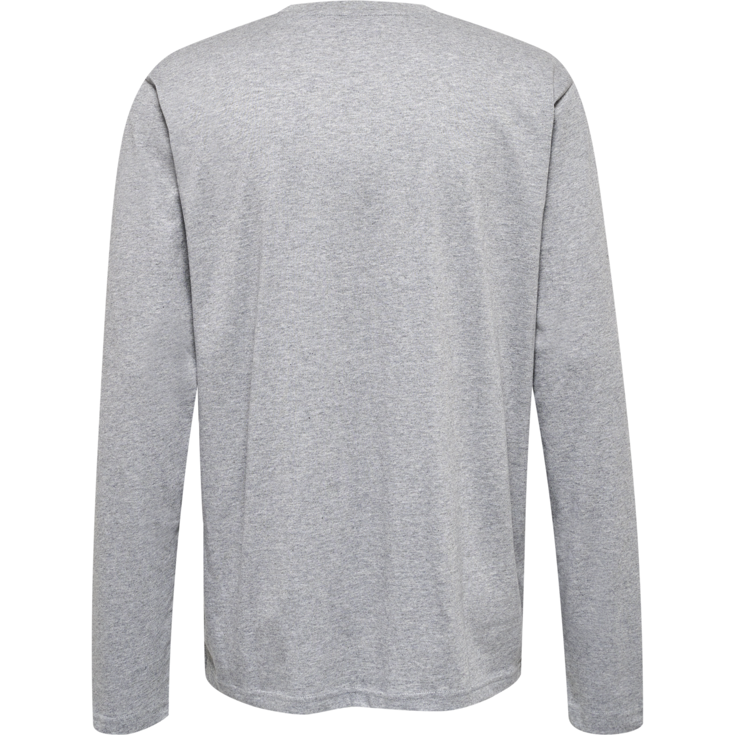 hmlRED HEAVY T-SHIRT L/S, GREY MELANGE, packshot