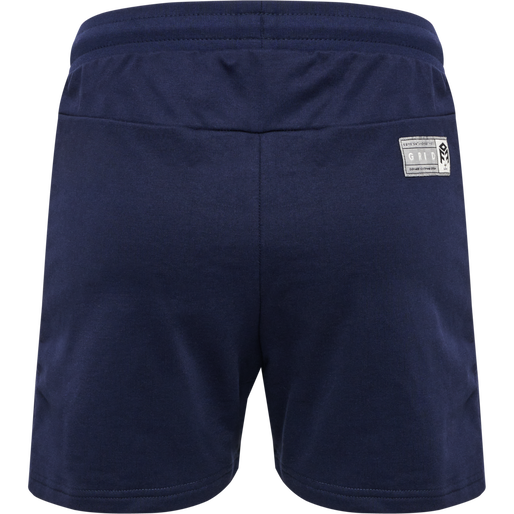 hmlMOVE GRID COTTON SHORTS WOMAN, MARINE, packshot