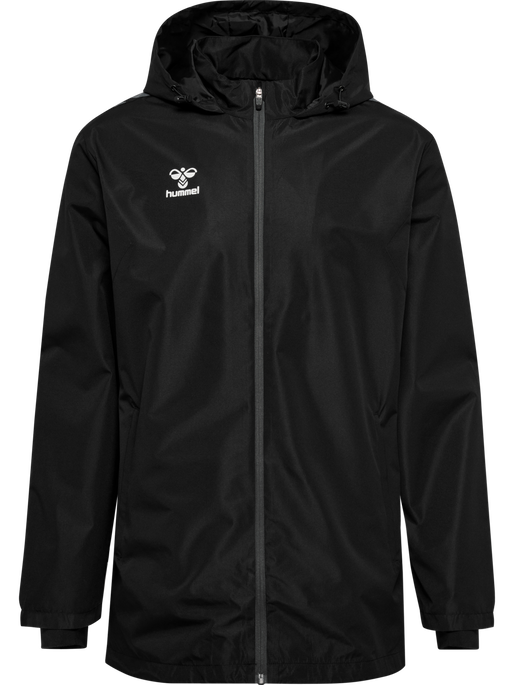 hmlAUTHENTIC ALL WEATHER JACKET, BLACK, packshot