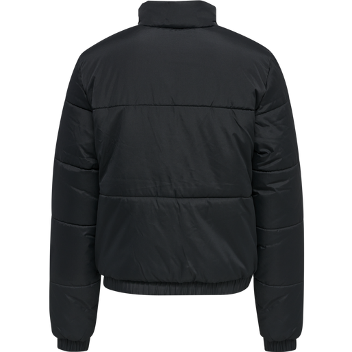 hmlSUKI PUFF JACKET, BLACK, packshot