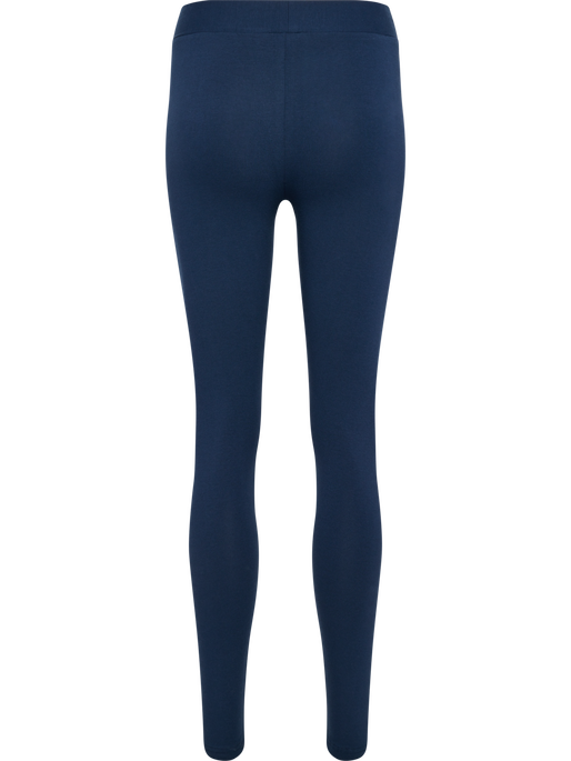 hmlELEMENTAL COTTON HW TIGHTS, DRESS BLUES, packshot