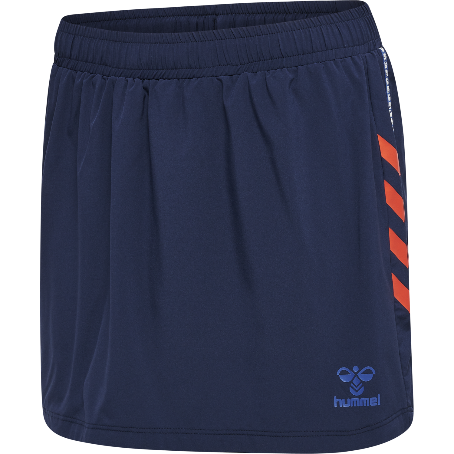 hmlPRO GRID GAME SKIRT, MARITIME BLUE, packshot
