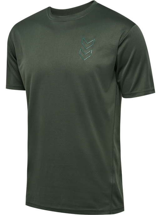 hmlACTIVE PL JERSEY S/S, CLIMBING IVY, packshot