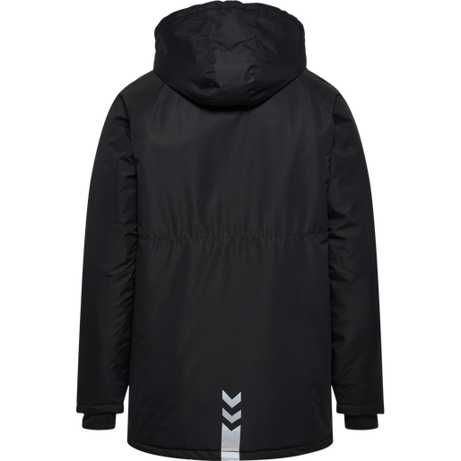 hmlLGC NICKY PUFF JACKET, BLACK hmlLGC NICKY PUFF JACKET, BLACK, packshot