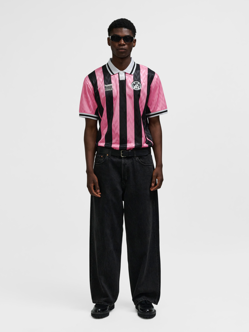hmlOVERSIZED JERSEY S/S PEANUTS, SACHET PINK, model