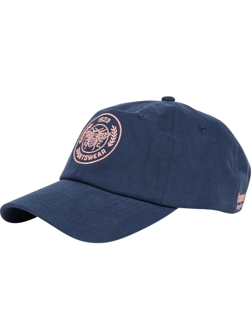 hmlSWARM COTTON CAP, ESTATE BLUE, packshot