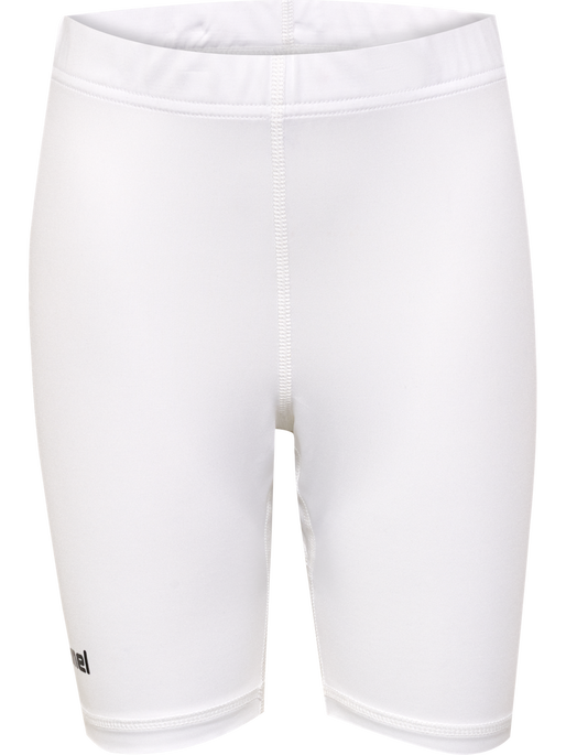 hmlBL ESSENTIAL SHORT TIGHTS KIDS, WHITE, packshot