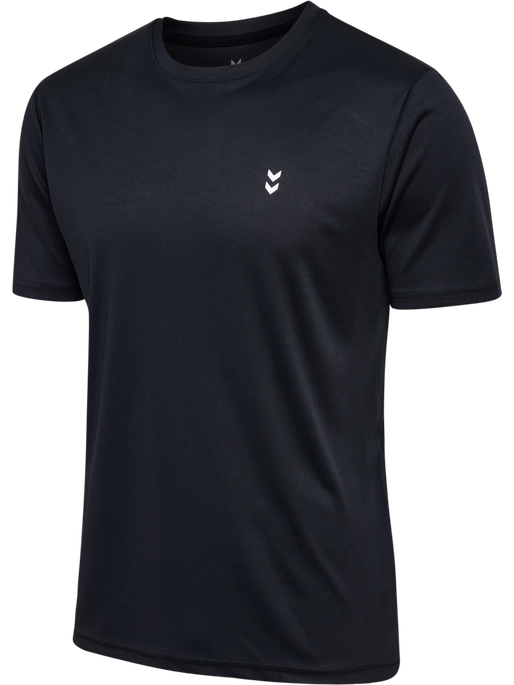 hmlPULSE TRAINING  T-SHIRT S/S, BLACK, packshot