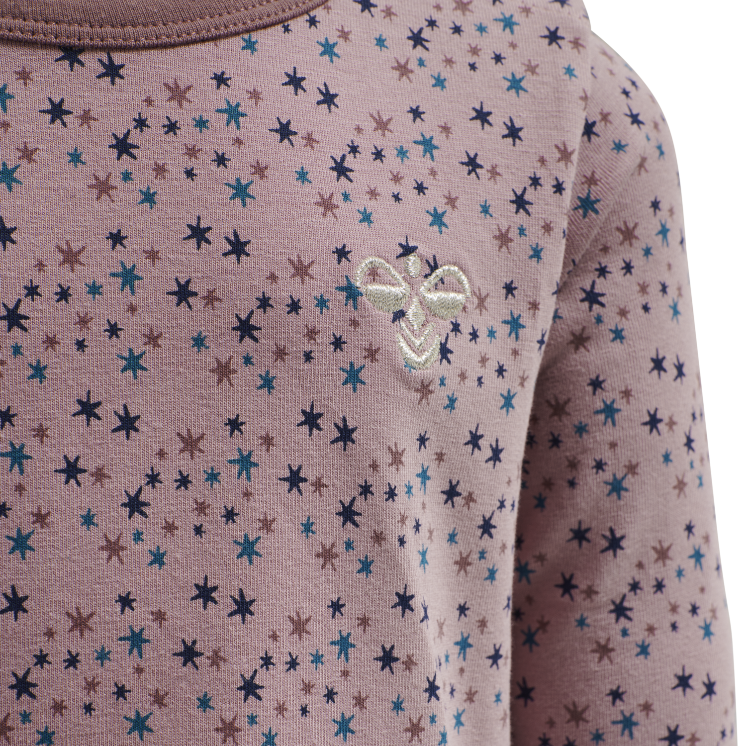 hmlSTAR T-SHIRT L/S, WOODROSE, packshot