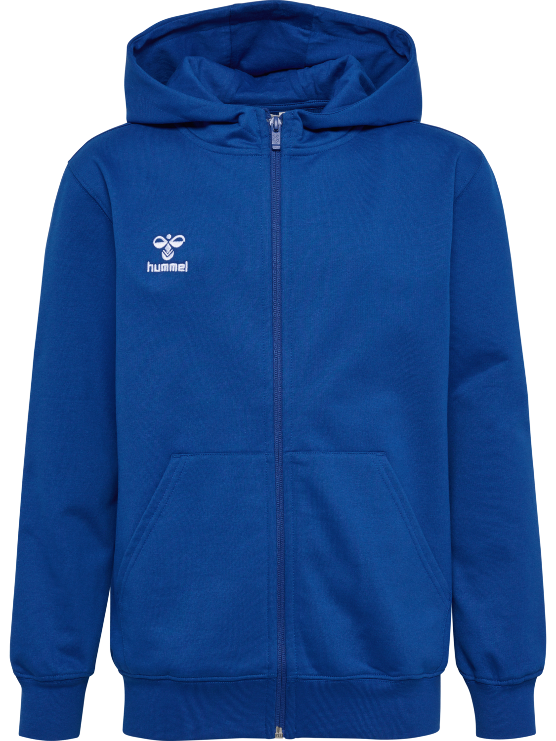 hmlGO 2.0 ZIP HOODIE KIDS, TRUE BLUE, packshot