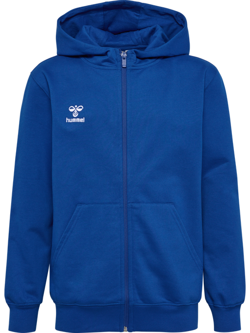 hmlGO 2.0 ZIP HOODIE KIDS, TRUE BLUE, packshot