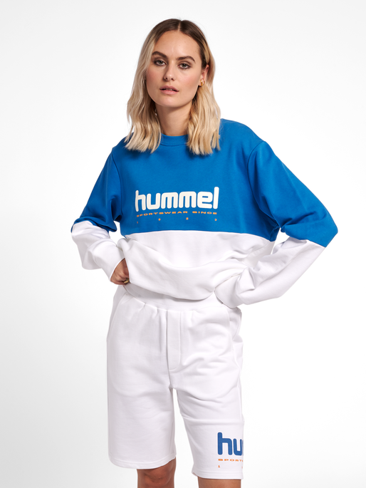 hmlLGC MANFRED SWEATSHIRT, 9001, model