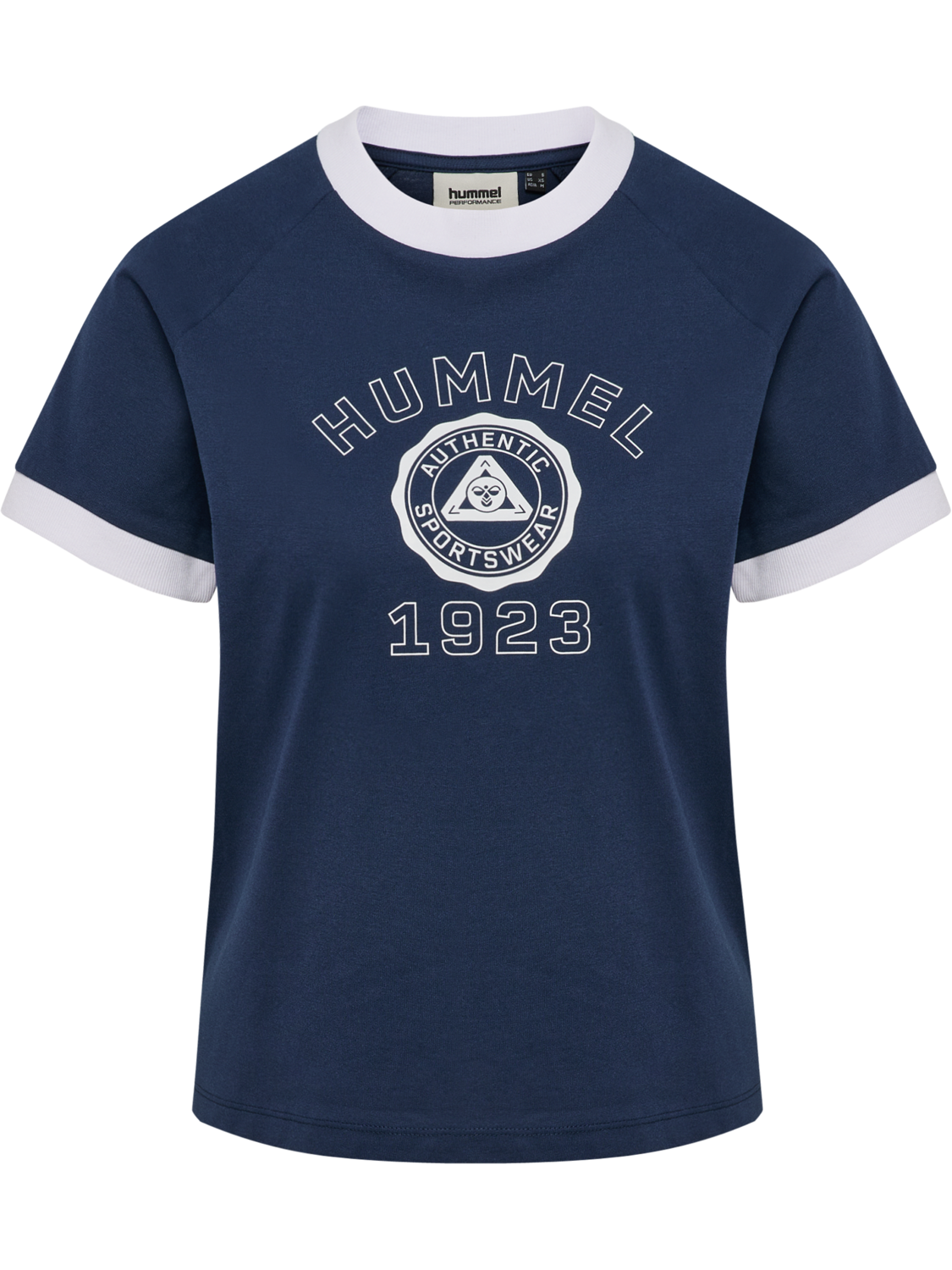 hmlPULSE RINGER W T-SHIRT S/S, DRESS BLUES, packshot