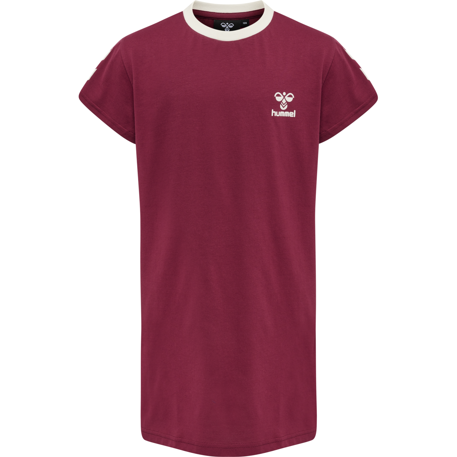 hmlMILLE T-SHIRT DRESS S/S, RHODODENDRON, packshot