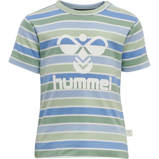 hmlPELLE T-SHIRT S/S, GRAYED JADE hmlPELLE T-SHIRT S/S, GRAYED JADE, packshot