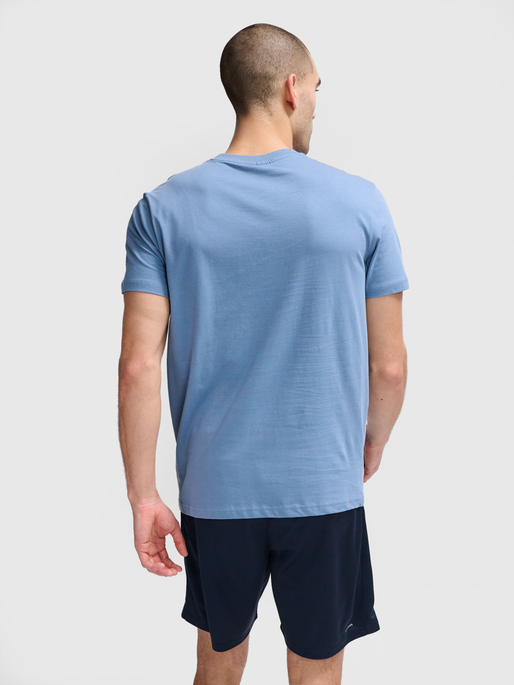 hmlACTIVE CO TEE S/S, CORONET BLUE, model