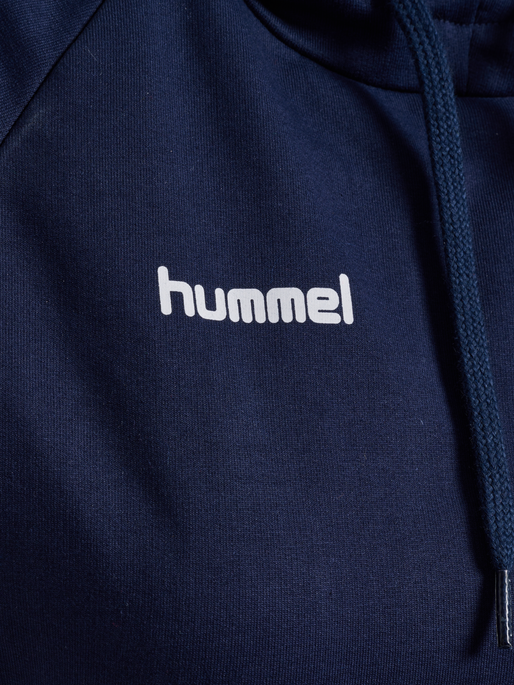 HMLGO COTTON HOODIE WOMAN, MARINE HMLGO COTTON HOODIE WOMAN, MARINE, packshot