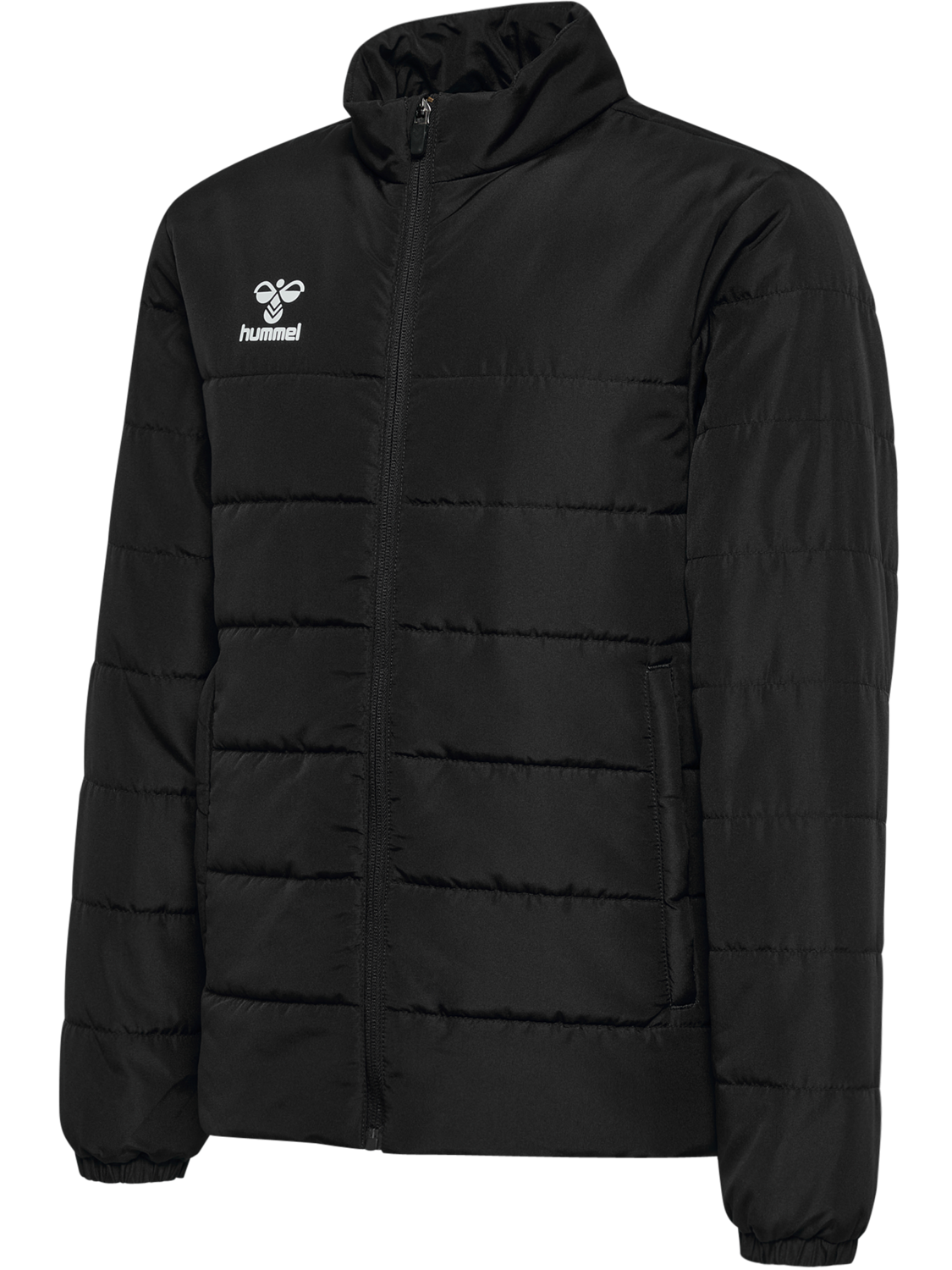 hmlESSENTIAL SHORT BENCH JKT KIDS, BLACK, packshot