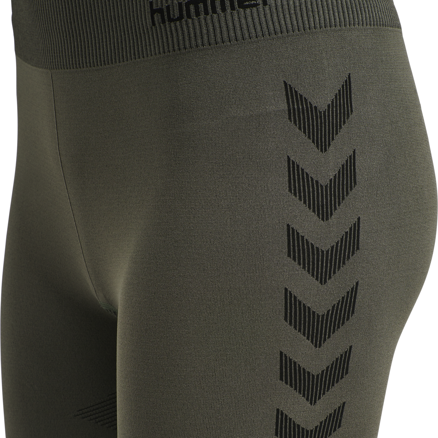 HUMMEL FIRST SEAMLESS TR SHT TIGH W, GRAPE LEAF, packshot