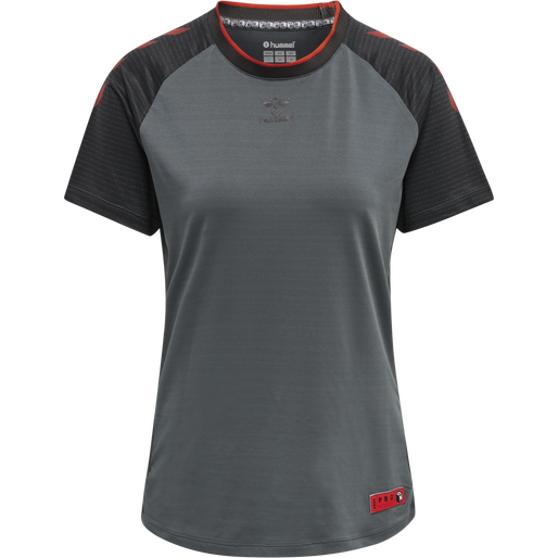 hmlPRO GRID GAME JERSEY S/S WO, QUIET SHADE/FORGED IRON hmlPRO GRID GAME JERSEY S/S WO, QUIET SHADE/FORGED IRON, packshot