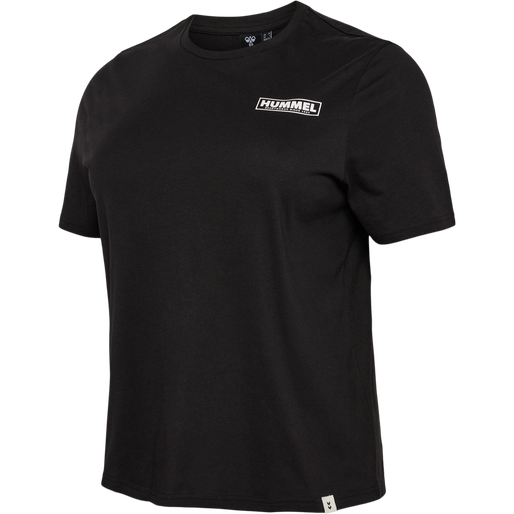 hmlLEGACY WO REGULAR T-SHIRT PLUS, BLACK, packshot