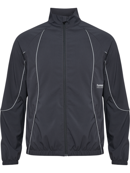 hmlPULSE WOVEN ZIP JACKET, EBONY hmlPULSE WOVEN ZIP JACKET, EBONY, packshot