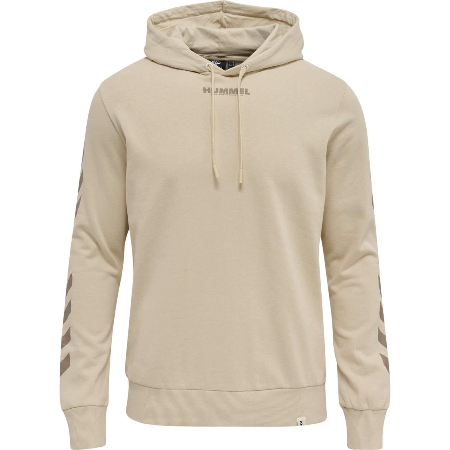hmlLEGACY HOODIE, PUMICE STONE, packshot