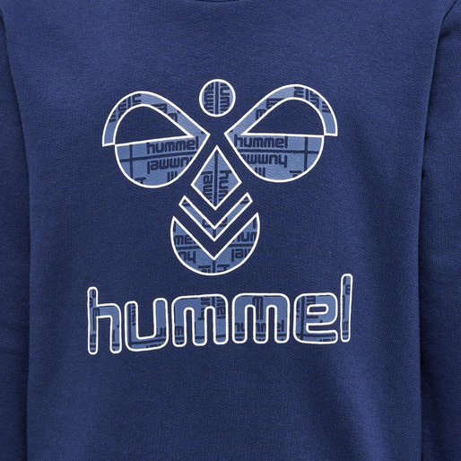 hmlLIME SWEATSHIRT, SARGASSO SEA, packshot