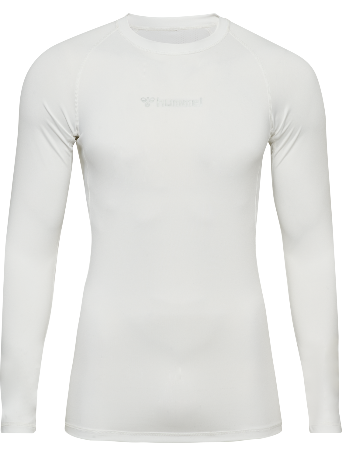 hmlBL PERFORMANCE TEE L/S, WHITE, packshot