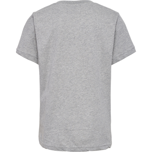 hmlPROUD T-SHIRT S/S, GREY MELANGE, packshot