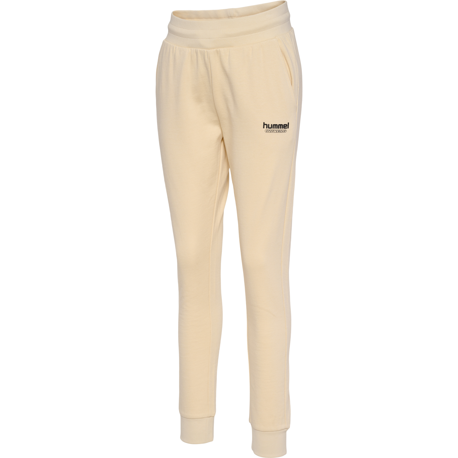hmlBOOSTER TAPERED WOMAN PANTS, WOOD ASH, packshot
