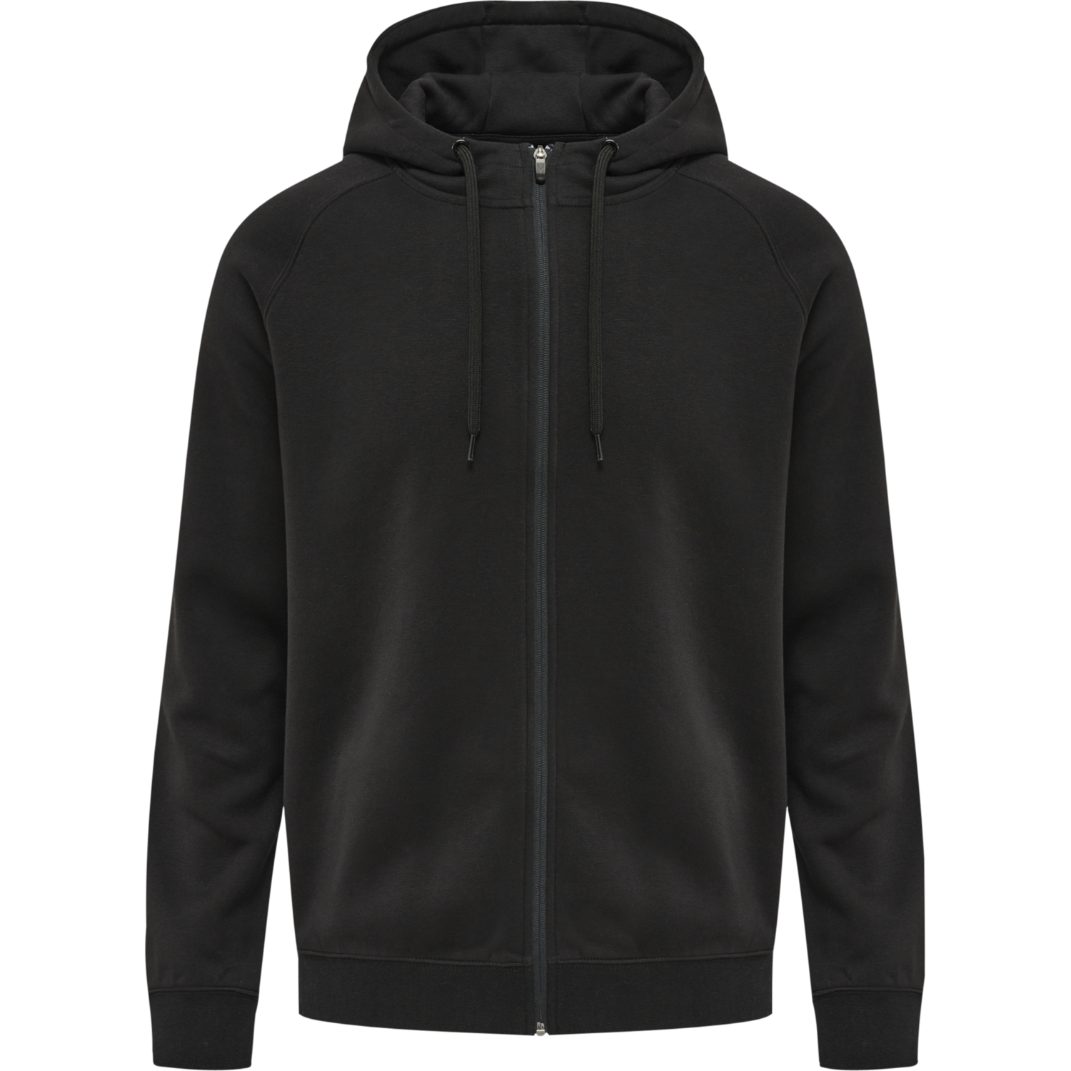 hmlRED CLASSIC ZIP HOODIE, BLACK, packshot