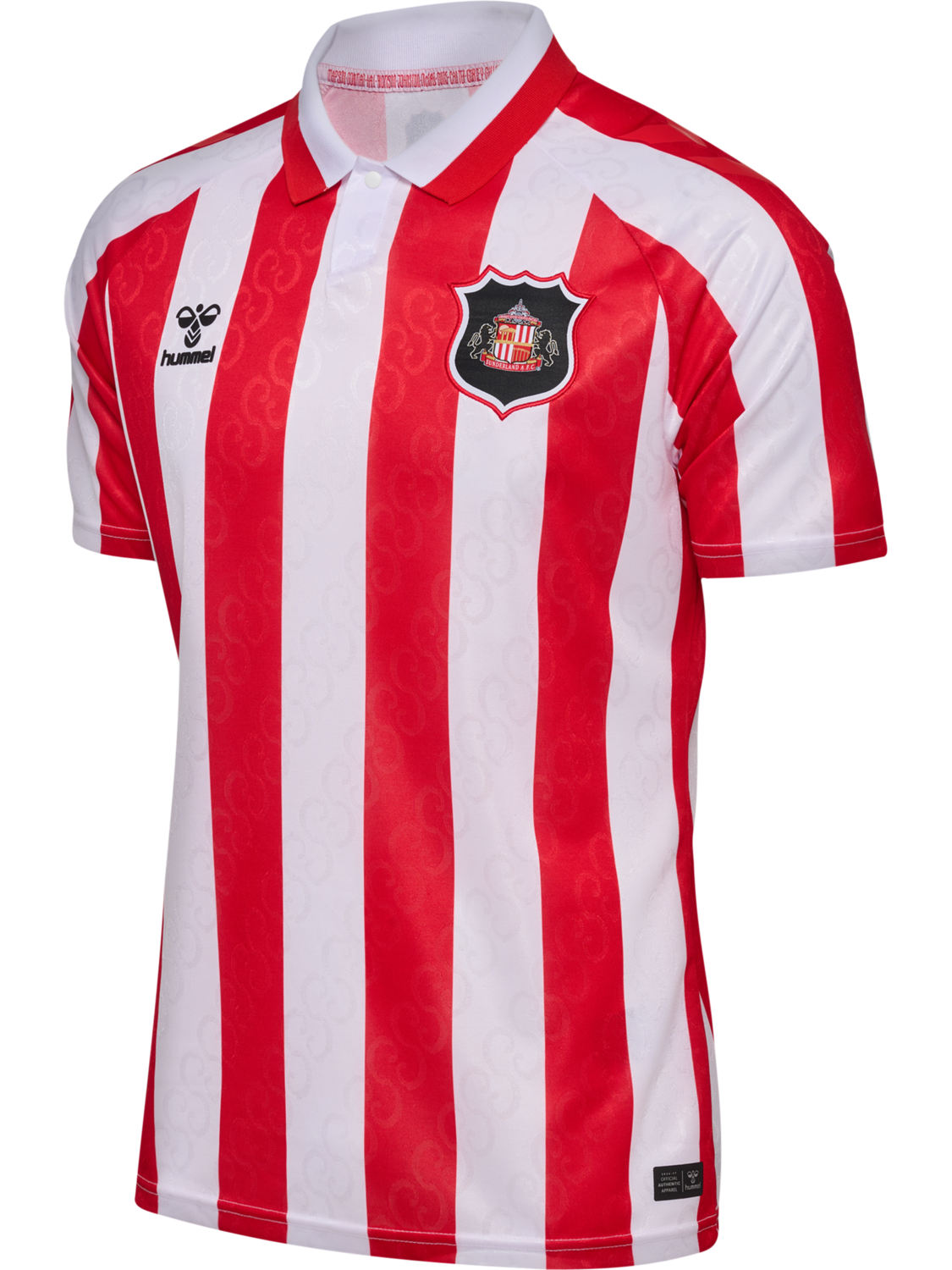 SUN 26/27 HOME JERSEY S/S, TRUE RED/WHITE, packshot